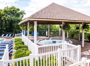 Outdoor jacuzzi